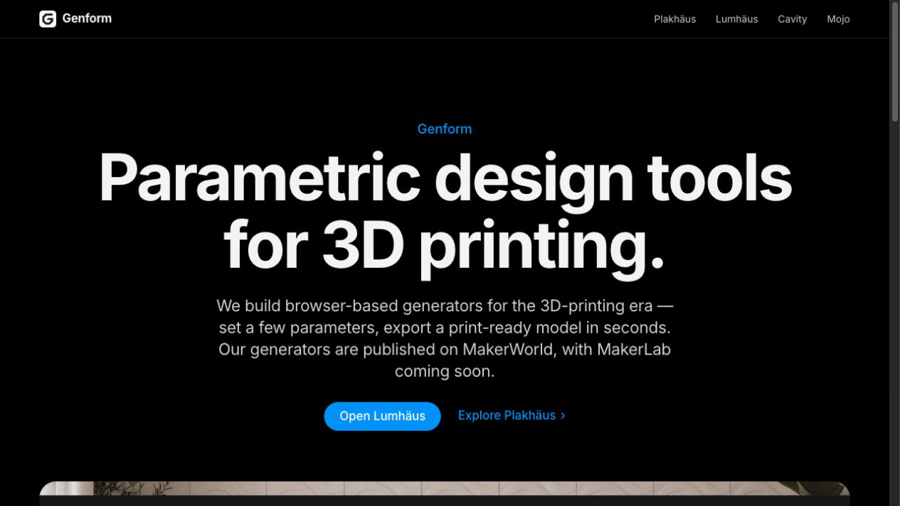 Genform website