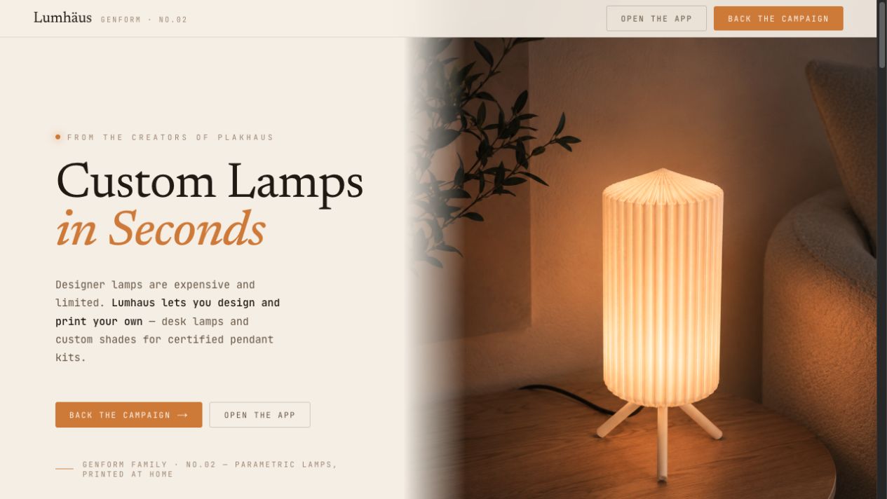 Lumhäus website