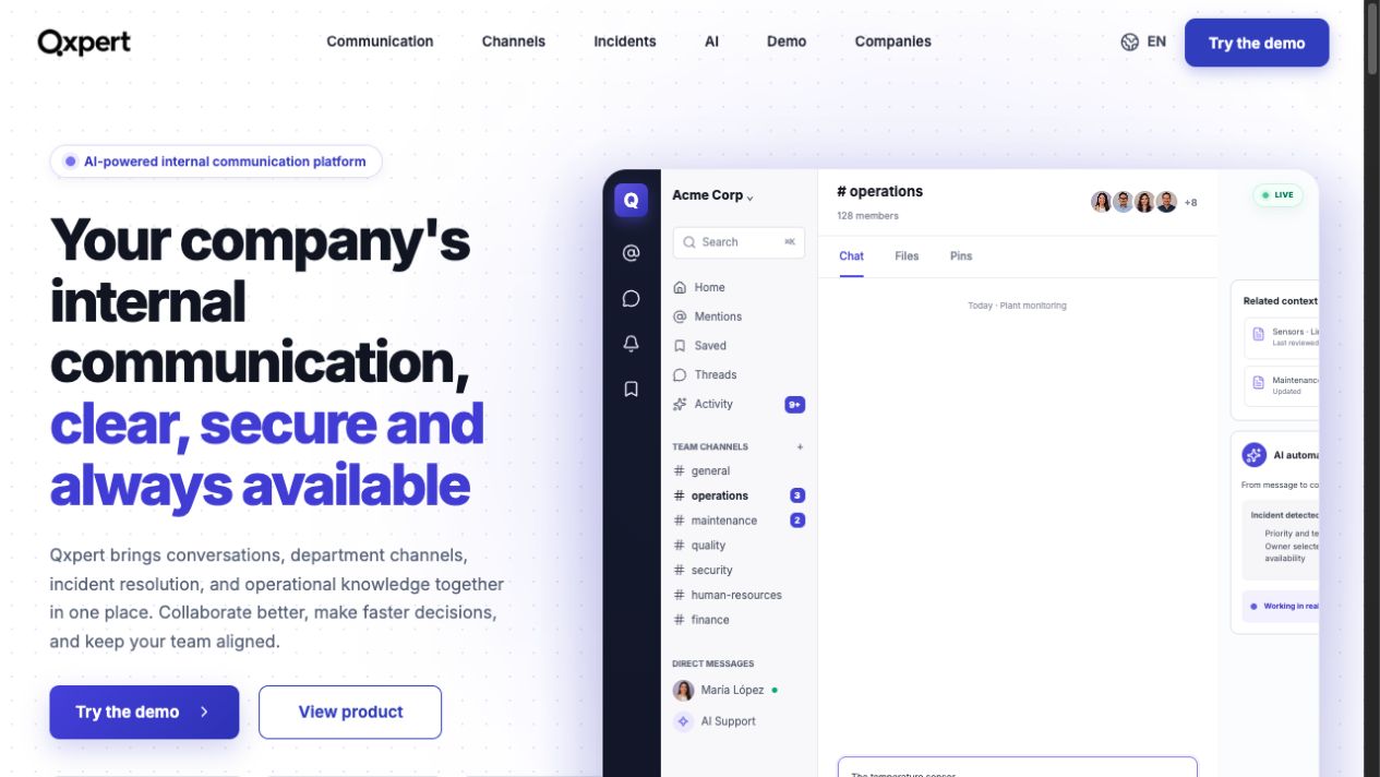 Qxpert website